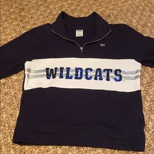 PINK/Victoria Secret Villanova Wildcat Sweatshirt